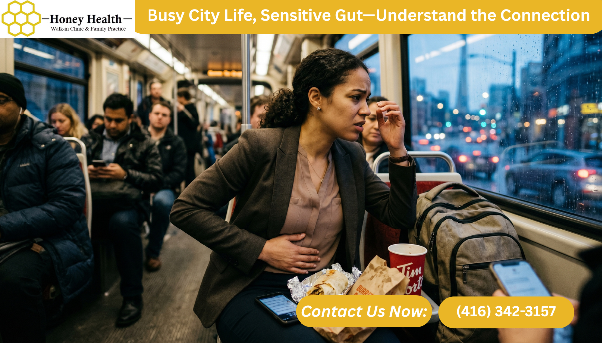 How does lifestyle in Toronto Affect Digestive Health?